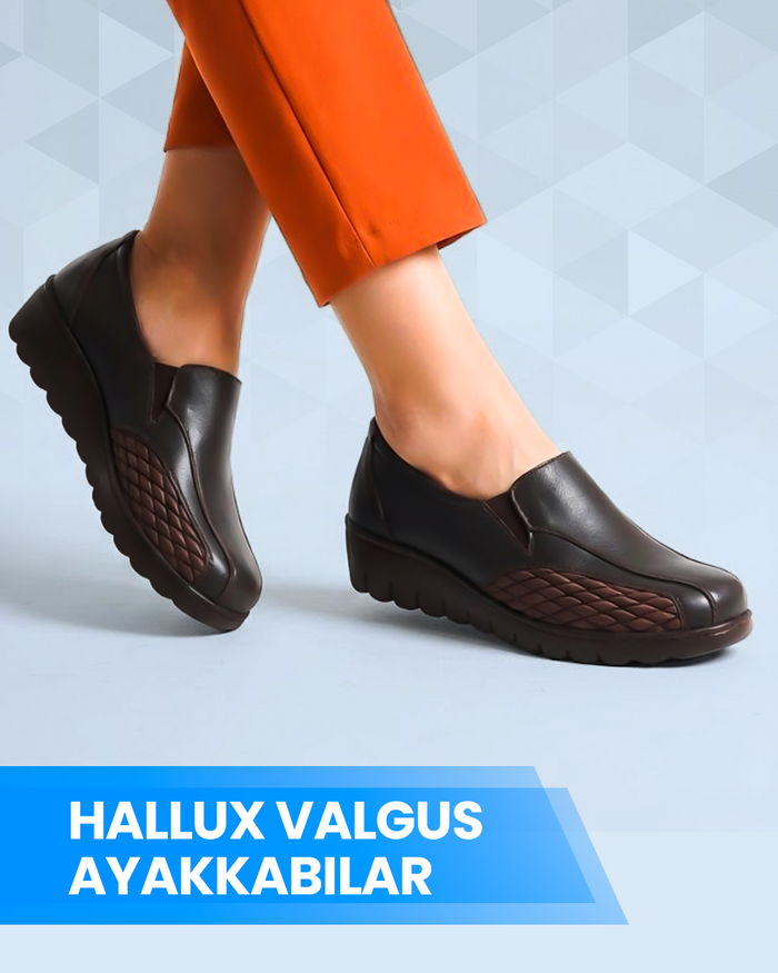 Rahat burun formlu konfor ayakkabıları