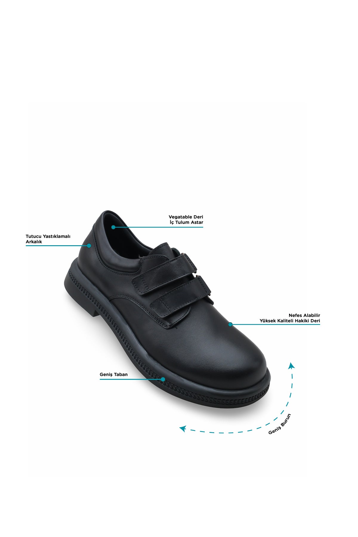 Kadın Varis Ayakkabısı – Çift Bantlı Comfort Model 105070 | Handarte × Dr. Mery