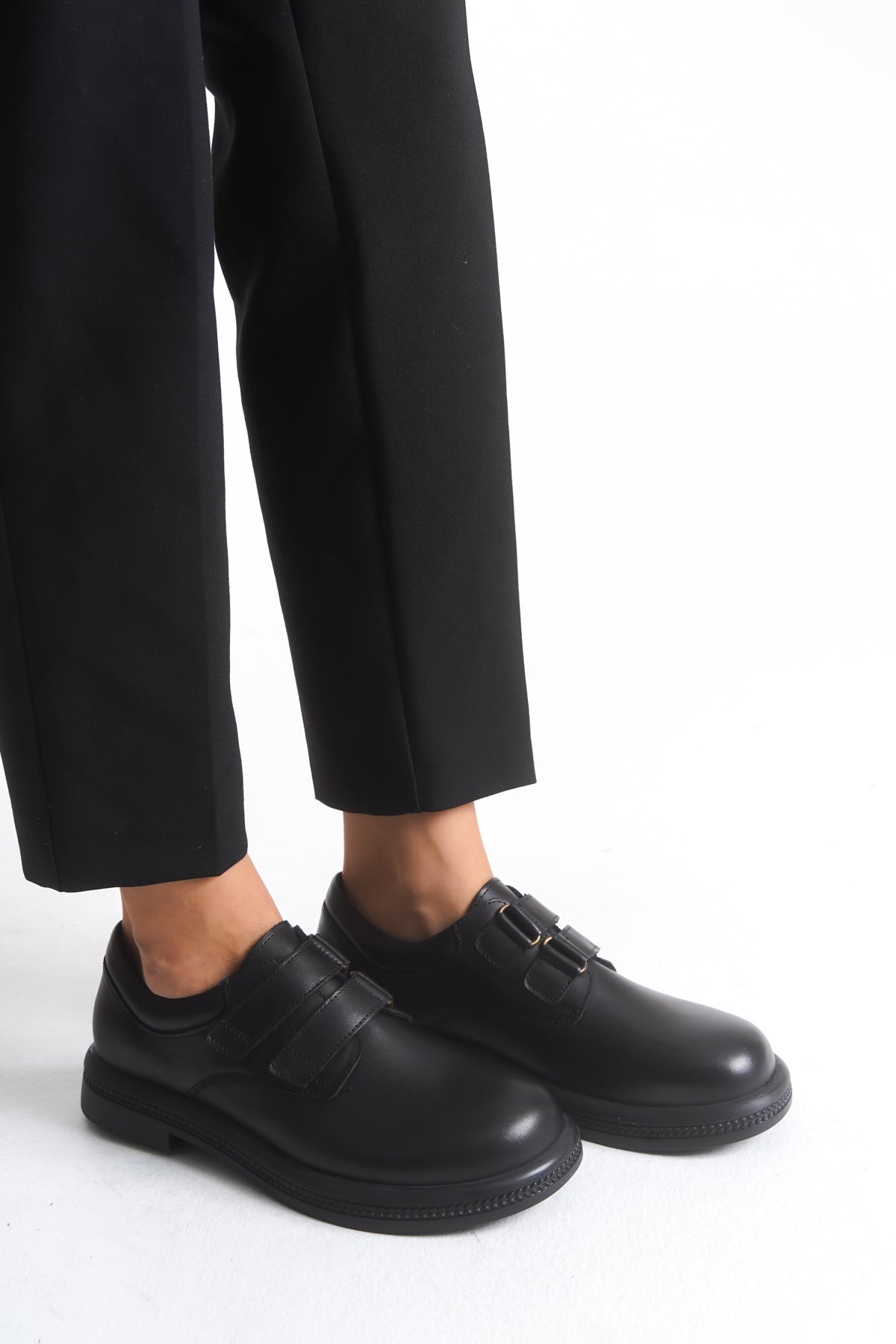 Kadın Varis Ayakkabısı – Çift Bantlı Comfort Model 105070 | Handarte × Dr. Mery