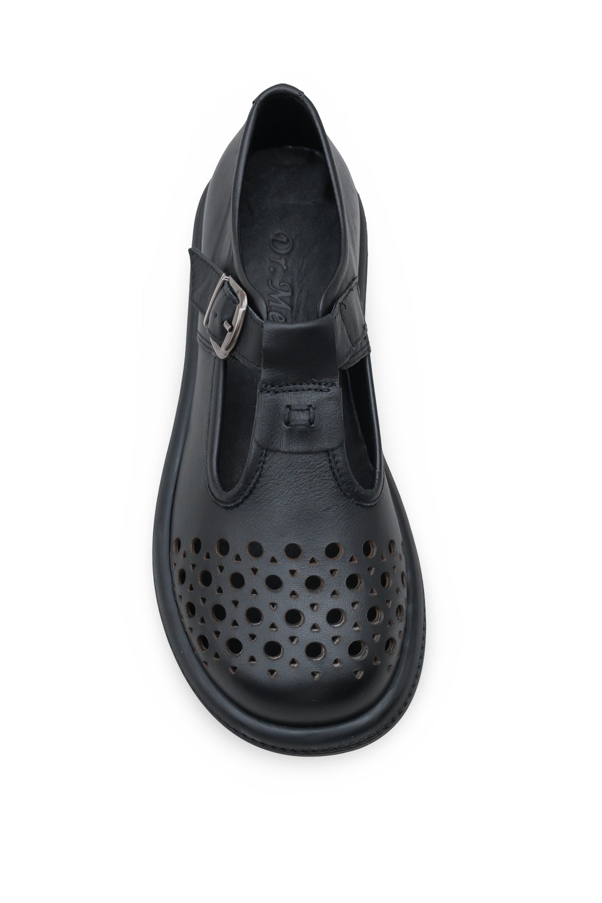 Kadın Varis Ayakkabısı – Delikli Tokalı Model V105120 | Handarte × Dr. Mery