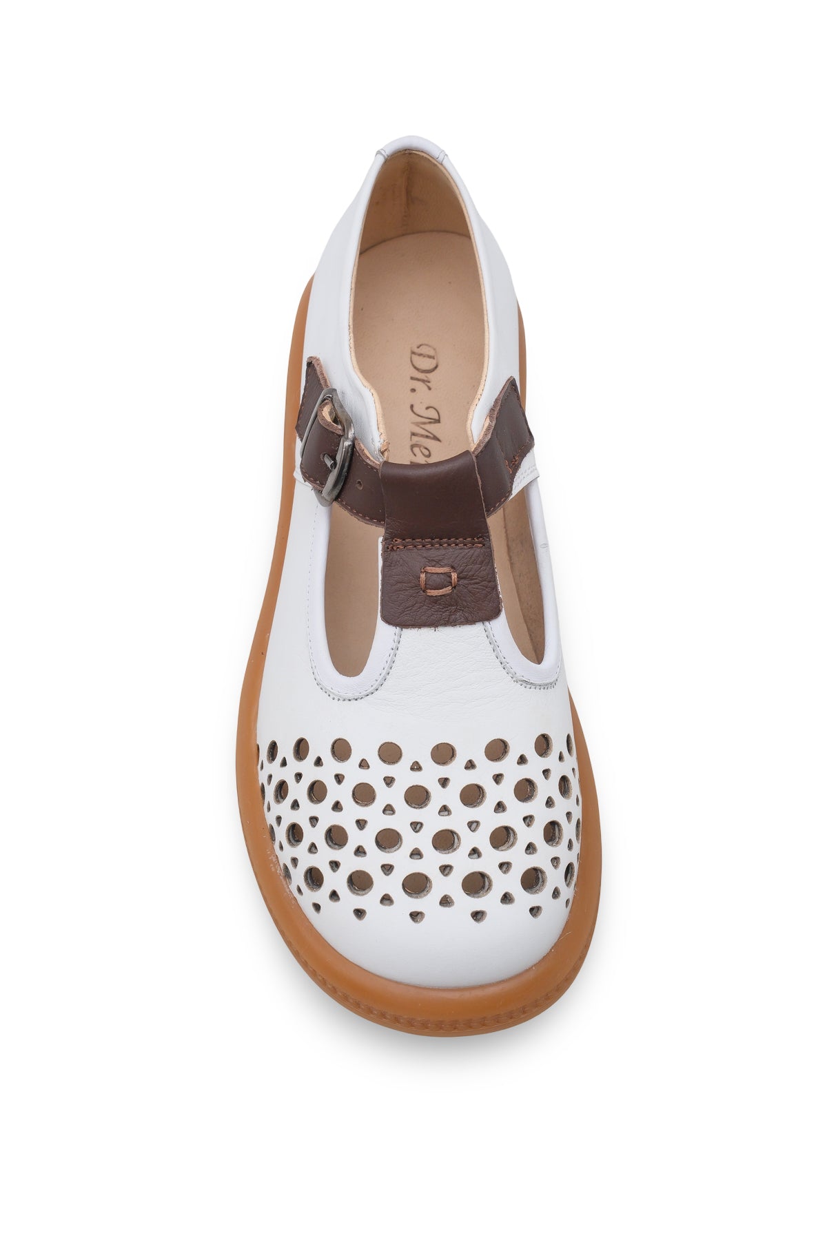 Kadın Varis Ayakkabısı – Delikli Tokalı Model V105120 | Handarte × Dr. Mery