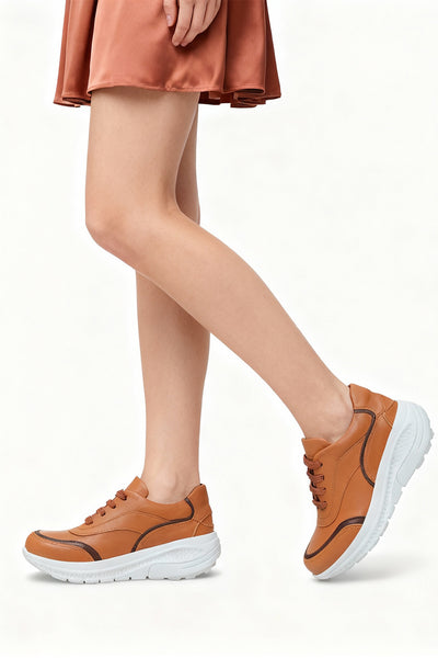 Kadın Varis Ayakkabısı – Kalın Taban Comfort Sneaker Model 106030 | Handarte × Dr. Mery