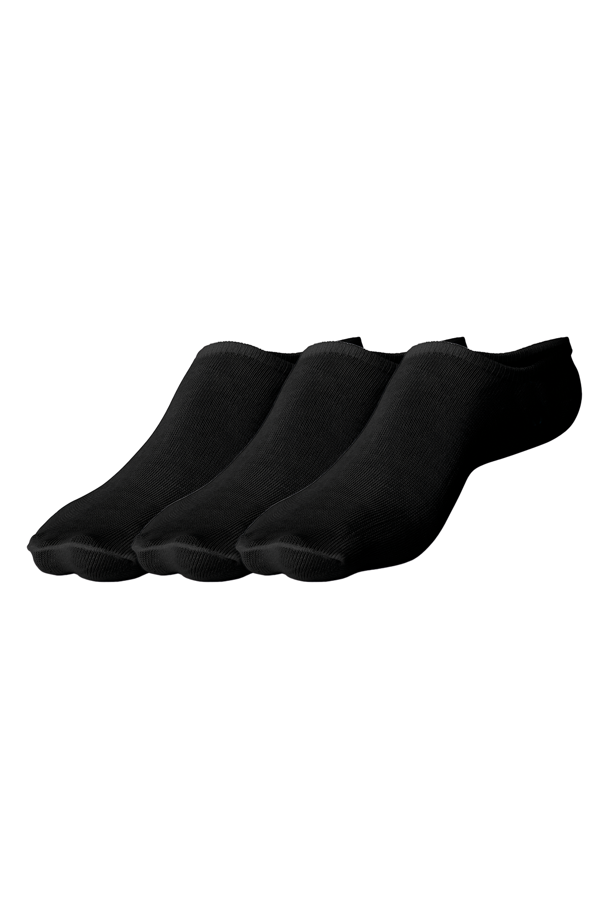 3 Çift Viskoze-Bambu Görünmez Patik Çorap Paketi | Handarte®