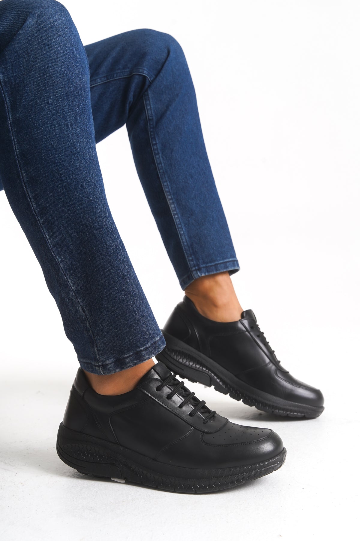 Erkek Varis Ayakkabısı – Deri Sneaker Destekli Model V829030 | Handarte × Dr. Mery