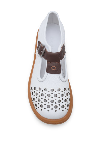 Kadın Diyabet Ayakkabısı – Tokalı Delikli Mary Jane D105120 | Handarte × Dr. Mery