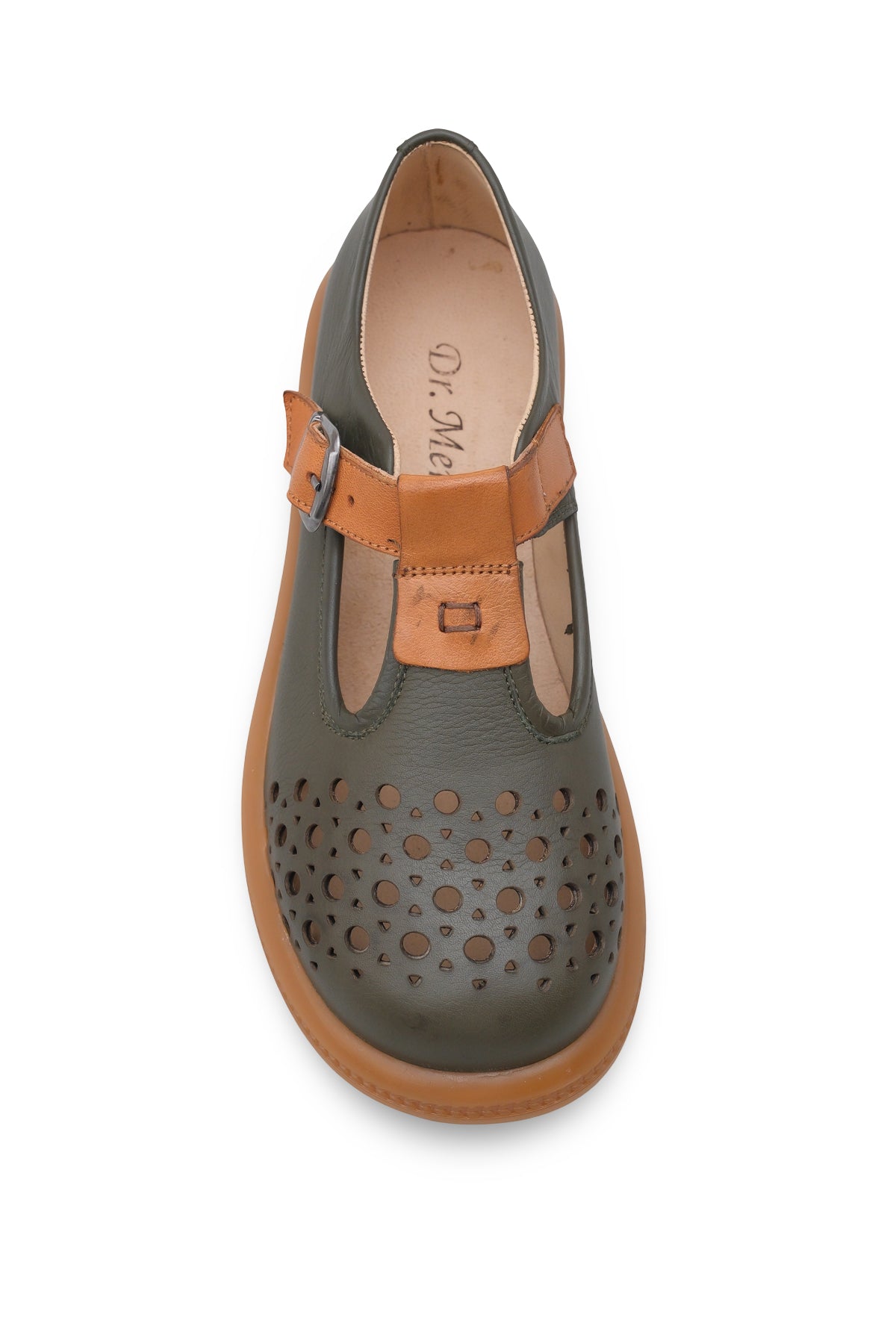 Kadın Diyabet Ayakkabısı – Tokalı Delikli Mary Jane D105120 | Handarte × Dr. Mery