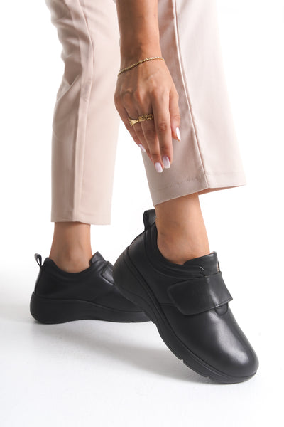 Kadın Diyabet Ayakkabısı – Ayarlanabilir Tek Bantlı Konfor Sneaker D107000 | Handarte × Dr. Mery