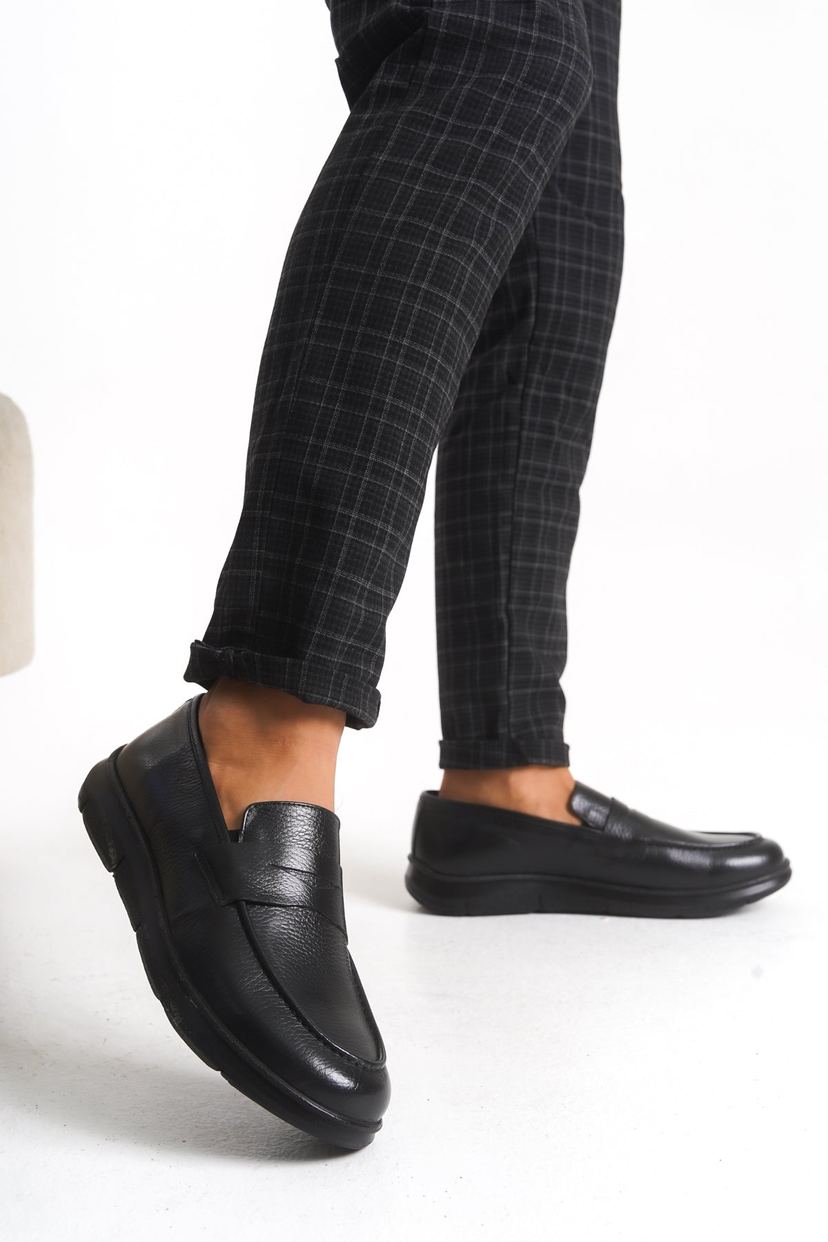 Erkek Diyabet Loafer (Penny) – Konfor Tabanlı D827100 | Handarte × Dr. Mery