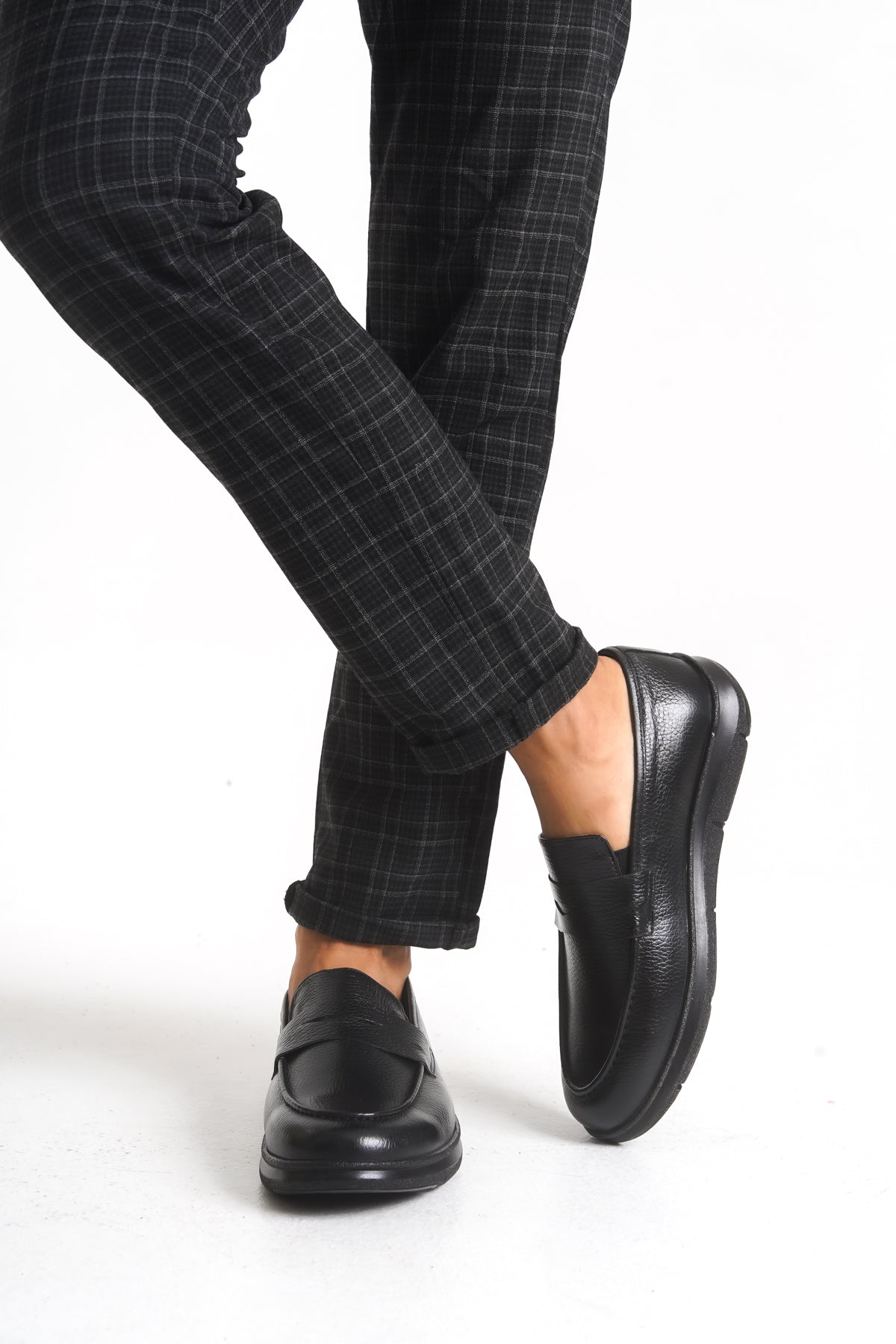 Erkek Diyabet Loafer (Penny) – Konfor Tabanlı D827100 | Handarte × Dr. Mery