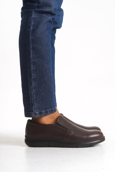 Erkek Diyabet Ayakkabısı – Slip-On Konfor Modeli D827130 | Handarte × Dr. Mery
