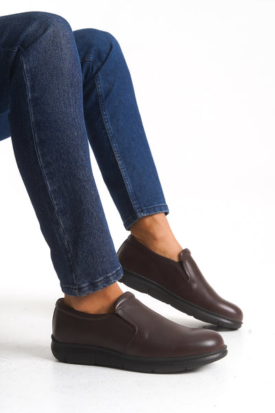 Erkek Diyabet Ayakkabısı – Slip-On Konfor Modeli D827130 | Handarte × Dr. Mery