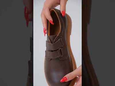 Kadın Varis Ayakkabısı – Çift Bantlı Comfort Model 105070 | Handarte × Dr. Mery